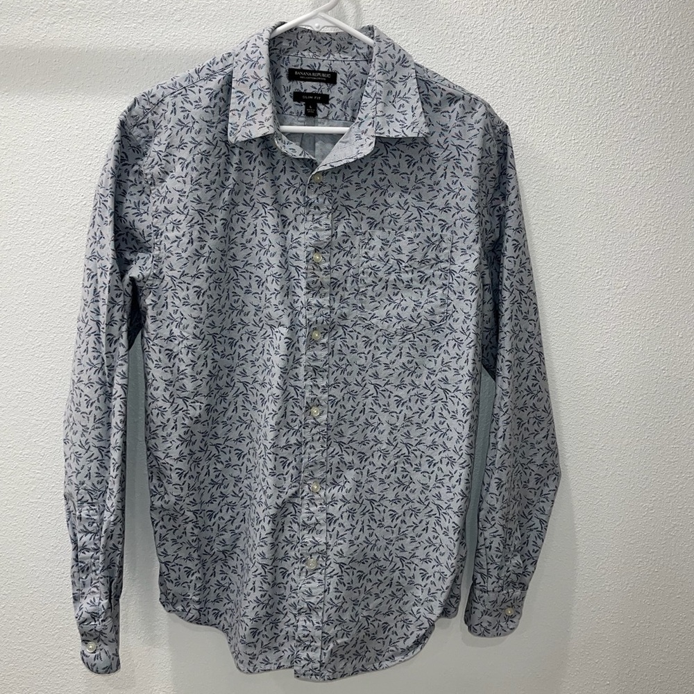 Banana republic button up Oxford cotton